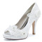 Hochzeit Damenschuhe flachen Mund Fischkopf High Heels Strass einzelne Schuhe Brautjungfer Bankett Kleid Sandalen - Seite 7