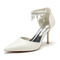 Hochzeit Damenschuhe Kristall Pailletten Brautschuhe Hochzeit High Heels - Seite 7