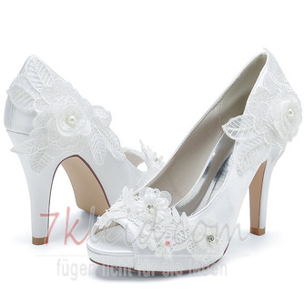 Hochzeit Damenschuhe flachen Mund Fischkopf High Heels Strass einzelne Schuhe Brautjungfer Bankett Kleid Sandalen - Seite 2