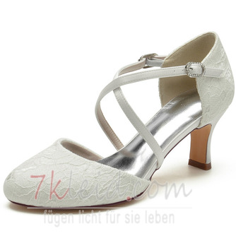 Bogen Spitze Braut hochhackige Schuhe Weinglas mit Yanhui Schuhe Hochzeit Brautjungfernschuhe - Seite 9