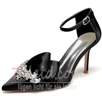 Satinschleife mit Pfennigabsätzen Prinzessin Schuhe Hochzeitsschuhe - Seite 11