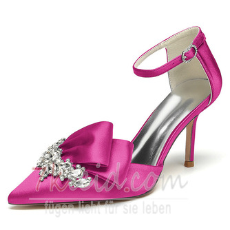 Satinschleife mit Pfennigabsätzen Prinzessin Schuhe Hochzeitsschuhe - Seite 15