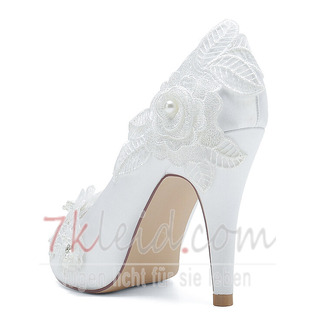 Hochzeit Damenschuhe flachen Mund Fischkopf High Heels Strass einzelne Schuhe Brautjungfer Bankett Kleid Sandalen - Seite 5