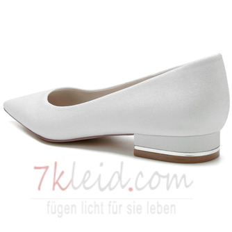 Pailletten flache Damenschuhe Silberhochzeit Schuhe Brautjungfer Schuhe schwangere Frauen Hochzeitsschuhe - Seite 4