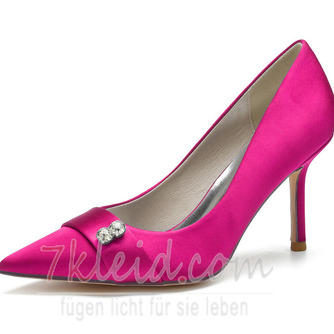 8CM High Heel Fashion Style Wasserdichte Hochzeitsschuhe - Seite 11